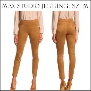 New Max Studio Tan Jegging.SZ: M, Fall, Comfortable. No Flaws!